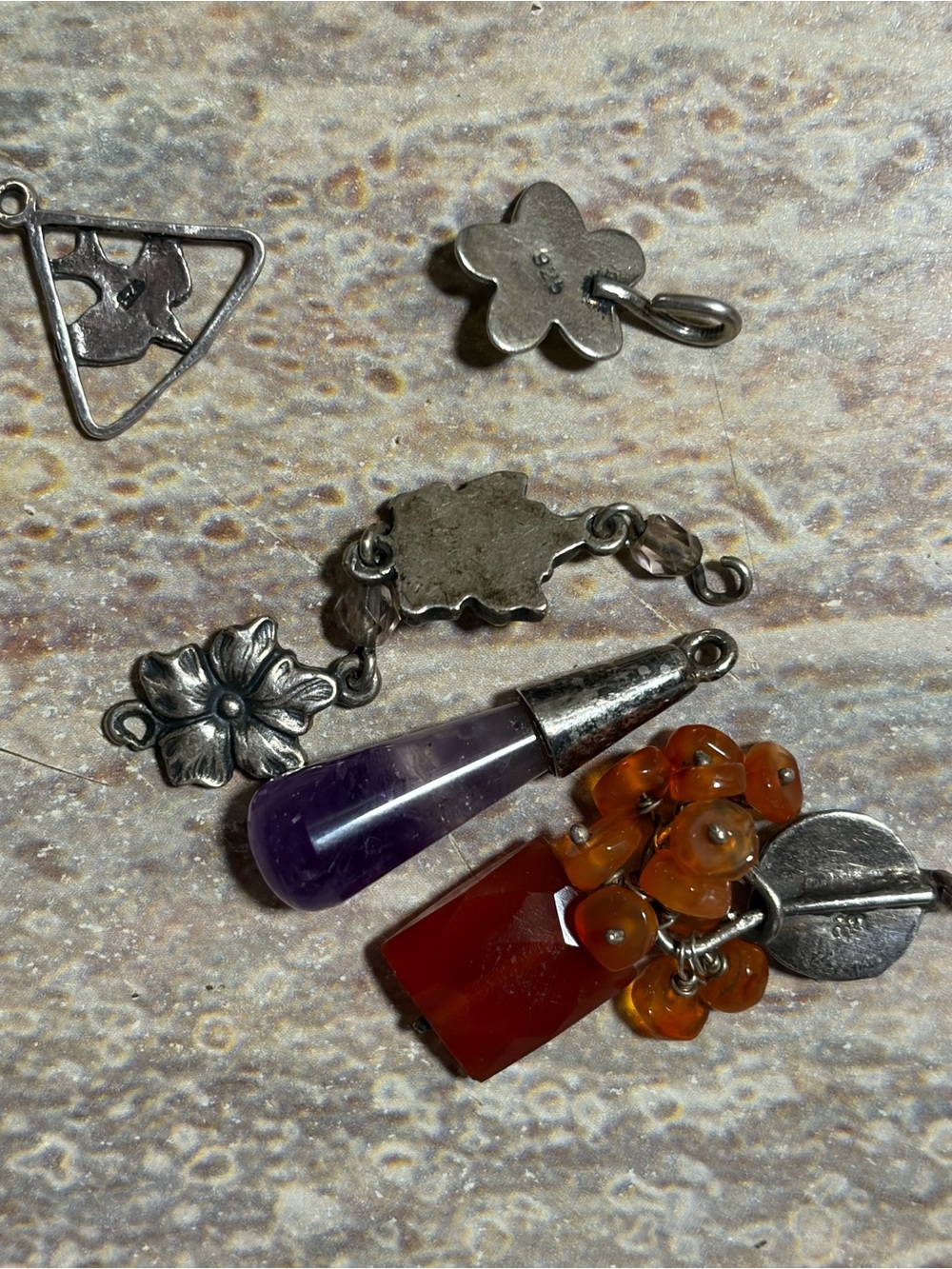 (5) Sterling Silver Charms/Pendants - Picture 8 of 13